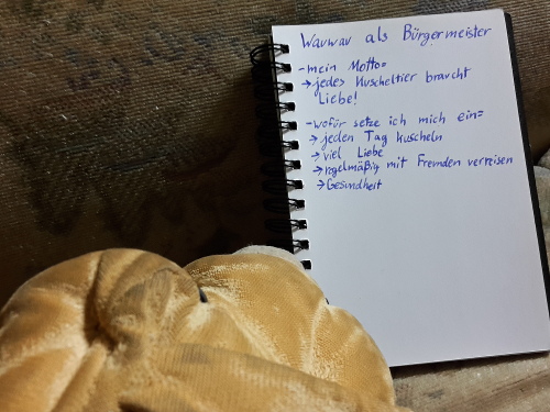 Wauwaus Wahlprogramm